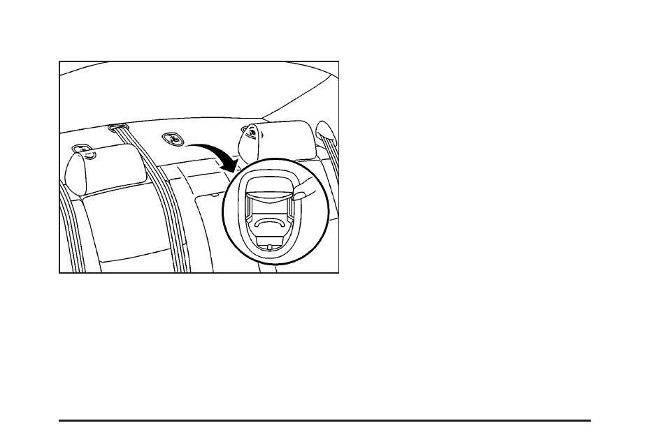 Top strap anchor location, Children (latch system) -39 | Cadillac 2005 CTS User Manual | Page 45 / 436