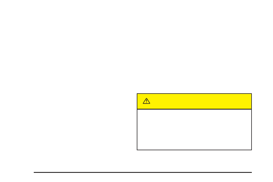 Caution | Cadillac 2005 CTS User Manual | Page 86 / 436