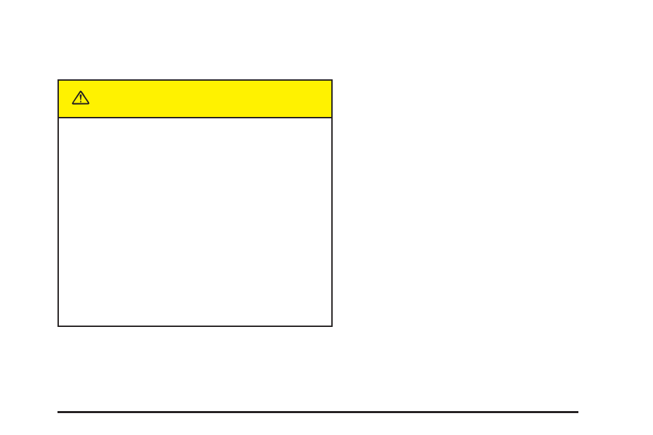 Caution | Cadillac 2005 CTS User Manual | Page 97 / 436