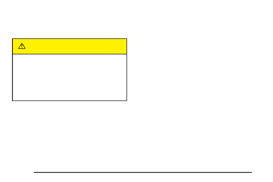 Caution | Cadillac 2005 CTS User Manual | Page 98 / 436