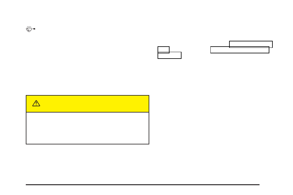 Caution | Cadillac 2004 XLR User Manual | Page 121 / 358