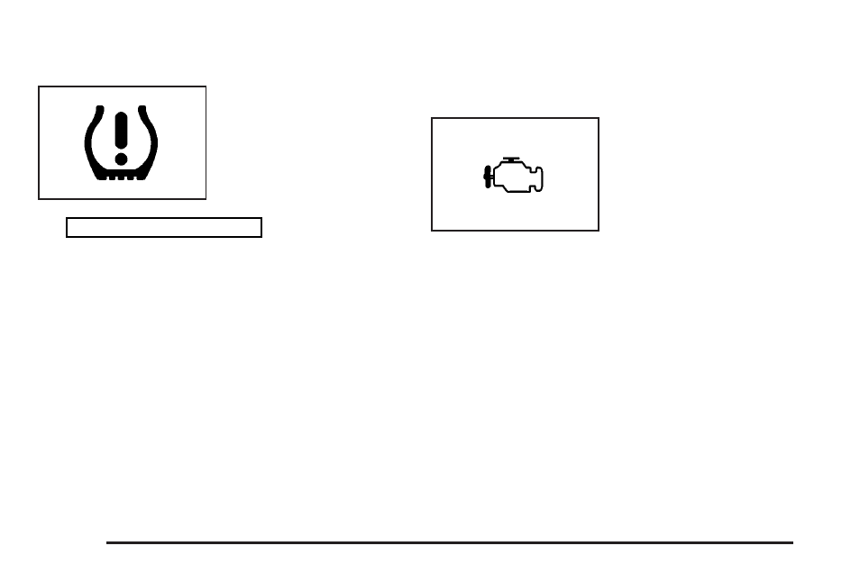 Tire pressure light, Malfunction indicator lamp | Cadillac 2004 XLR User Manual | Page 160 / 358