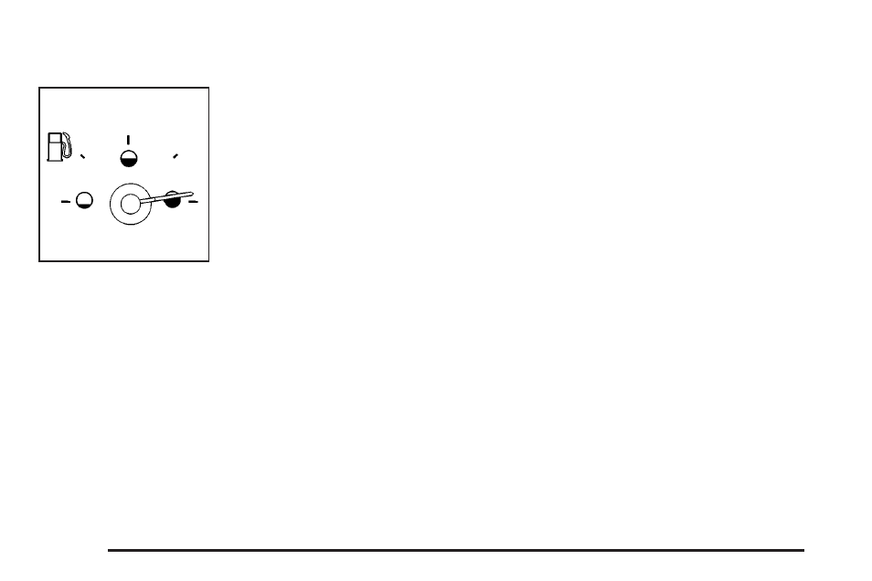 Fuel gage, Fuel gage -56 | Cadillac 2004 XLR User Manual | Page 166 / 358