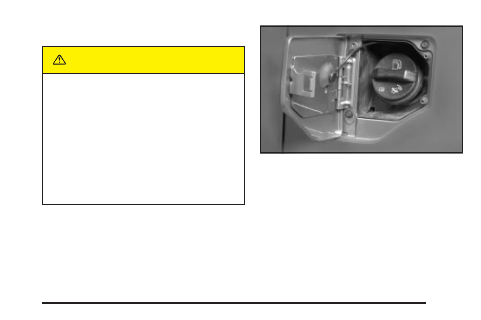 Filling your tank, Filling your tank -7, Caution | Cadillac 2004 XLR User Manual | Page 231 / 358