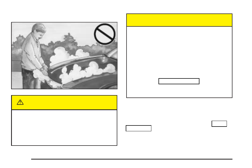 Caution | Cadillac 2004 XLR User Manual | Page 248 / 358