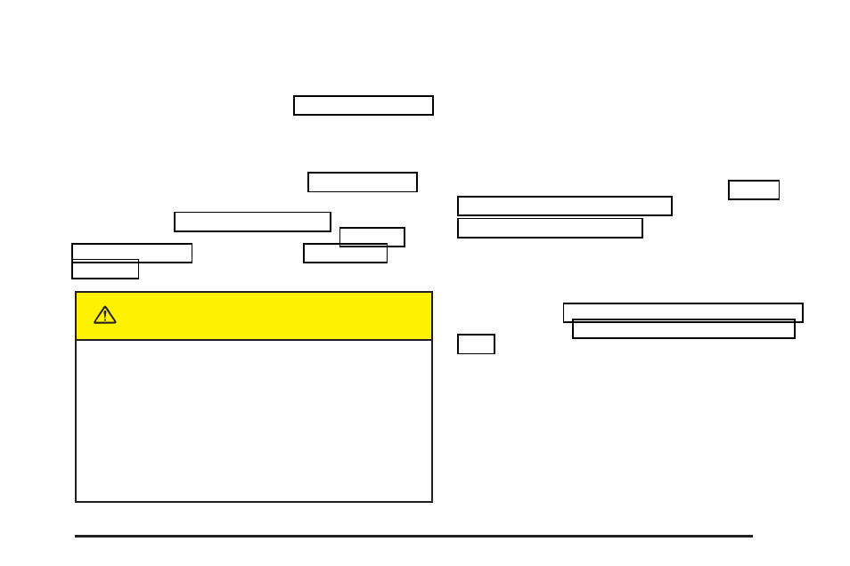 Caution | Cadillac 2004 XLR User Manual | Page 319 / 358