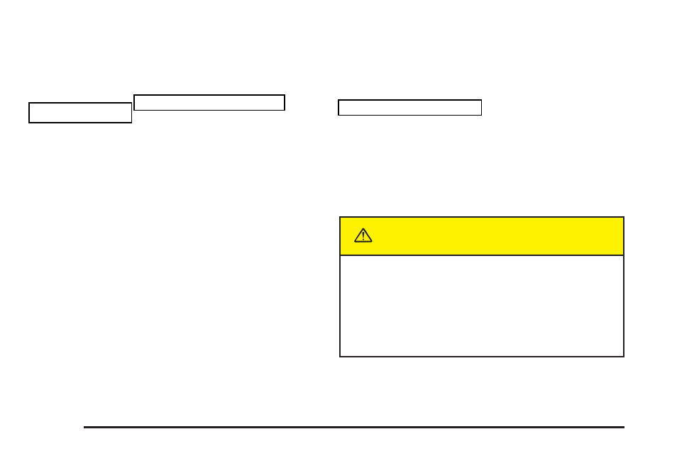 Outside automatic dimming mirror, Outside curb view assist mirror, Outside convex mirror | Caution | Cadillac 2004 XLR User Manual | Page 90 / 358