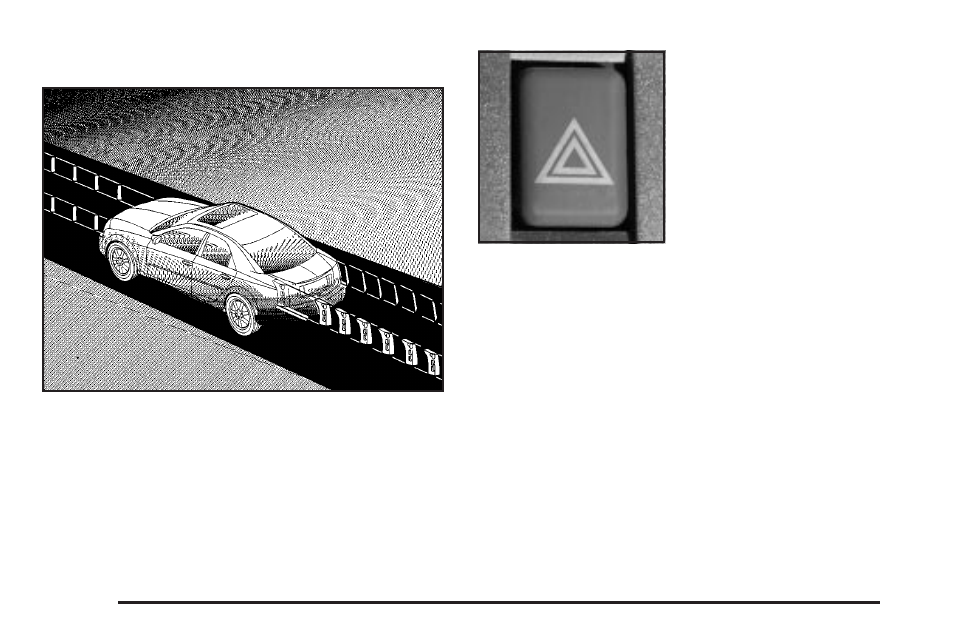 Hazard warning flashers, Hazard warning flashers -6, Hazard | Warning flashers | Cadillac 2004 SRX User Manual | Page 128 / 468