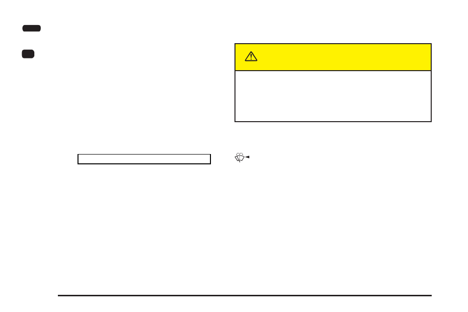 Caution | Cadillac 2004 SRX User Manual | Page 138 / 468
