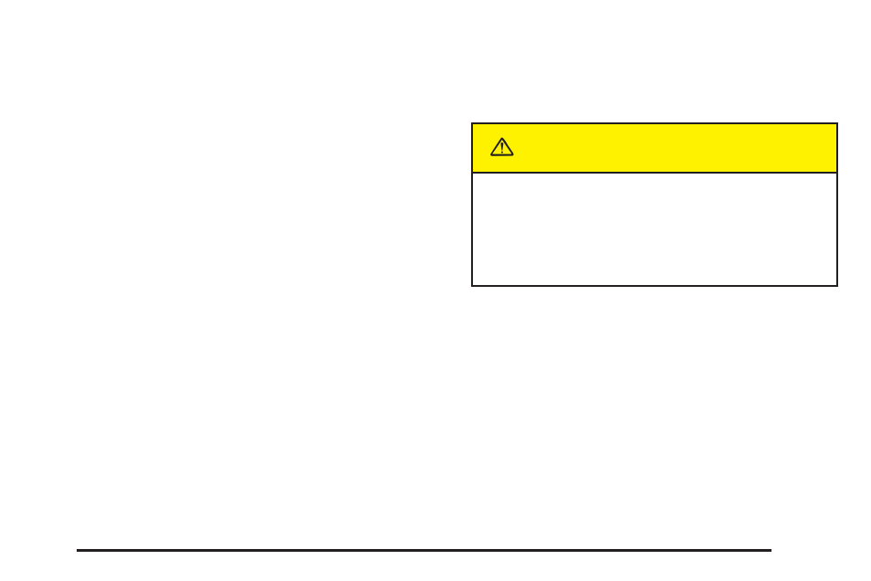 Caution | Cadillac 2004 SRX User Manual | Page 277 / 468