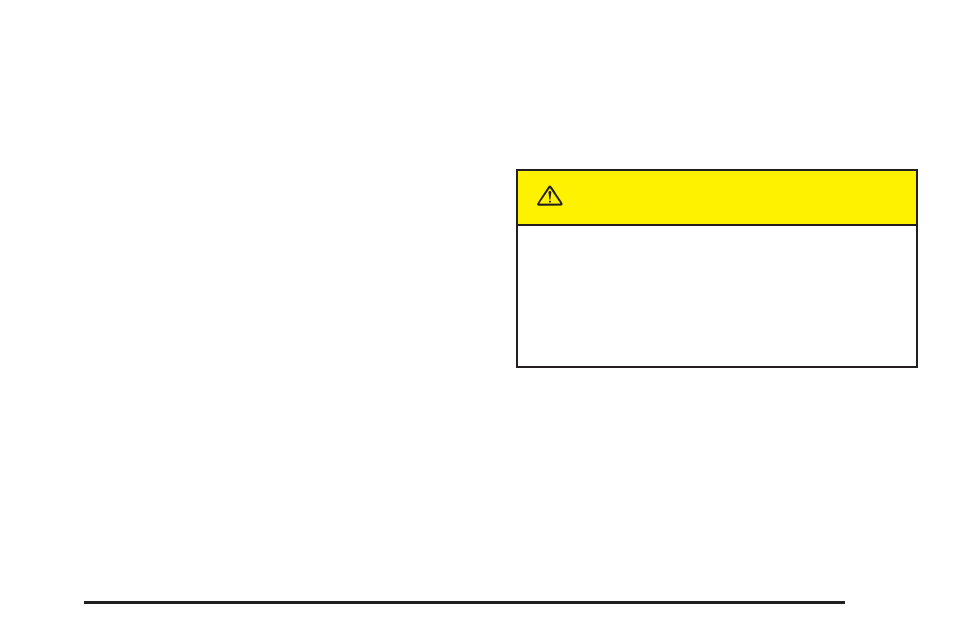 Caution | Cadillac 2004 SRX User Manual | Page 279 / 468