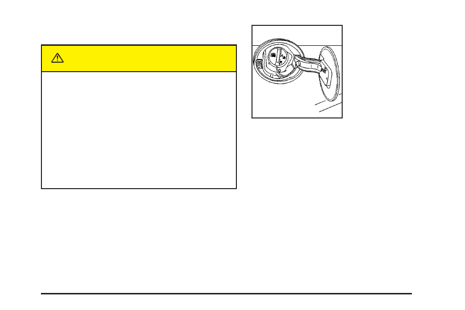 Filling your tank, Filling your tank -7, Caution | Cadillac 2004 SRX User Manual | Page 317 / 468
