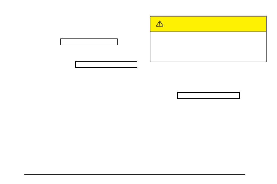 Caution | Cadillac 2004 SRX User Manual | Page 319 / 468