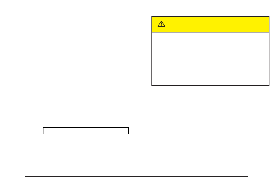 Caution | Cadillac 2004 SRX User Manual | Page 333 / 468