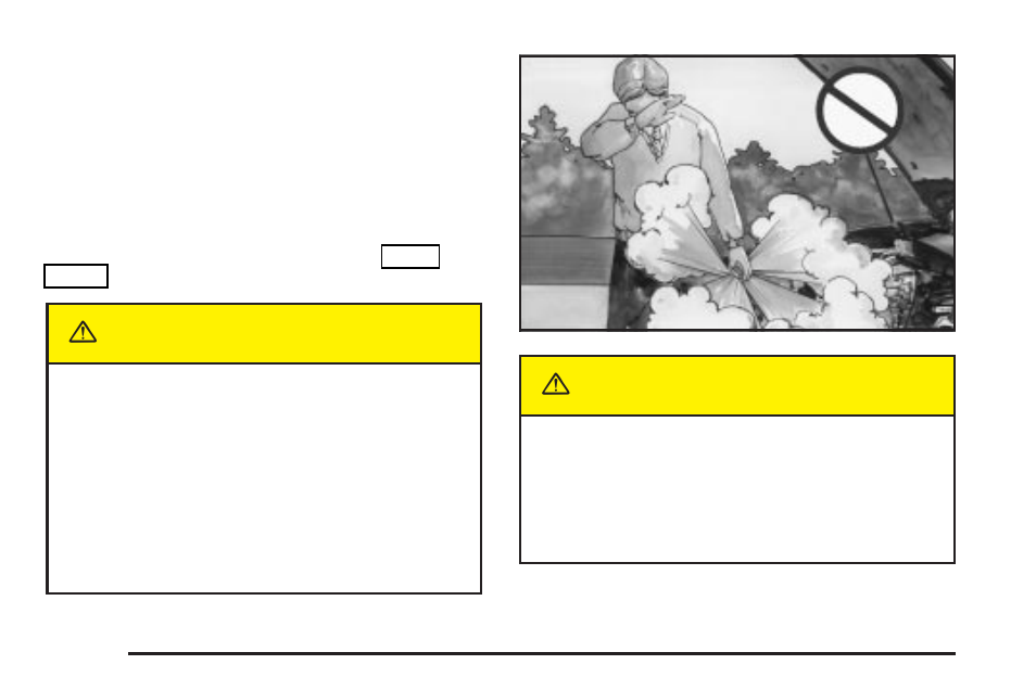 Caution | Cadillac 2004 SRX User Manual | Page 342 / 468