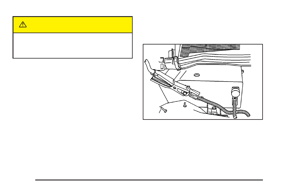 Caution | Cadillac 2004 SRX User Manual | Page 354 / 468