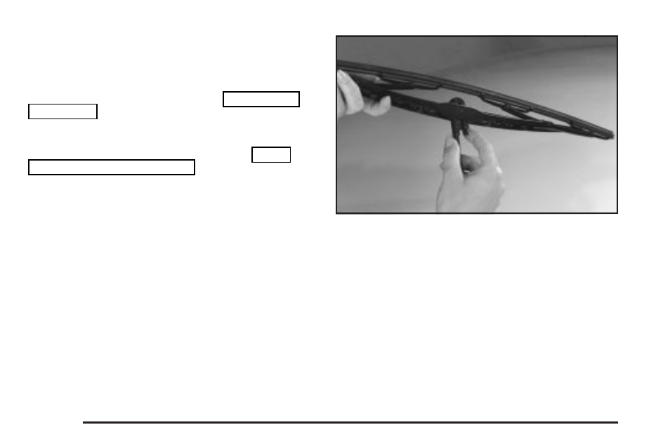 Windshield wiper blade replacement, Windshield wiper blade replacement -56 | Cadillac 2004 SRX User Manual | Page 366 / 468