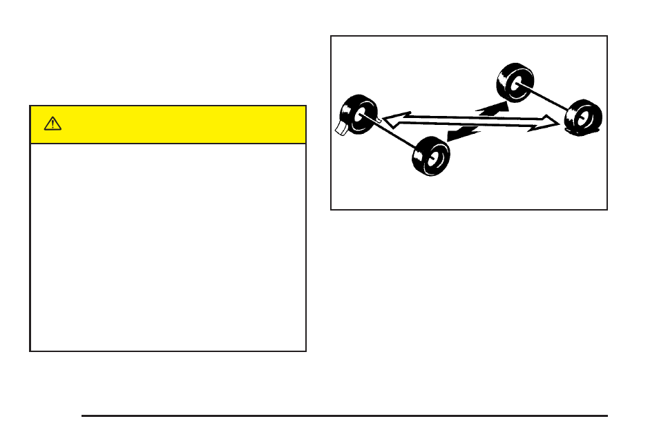 Changing a flat tire, Changing a flat tire -78, Caution | Cadillac 2004 SRX User Manual | Page 388 / 468