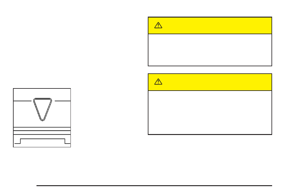 Caution | Cadillac 2004 SRX User Manual | Page 394 / 468