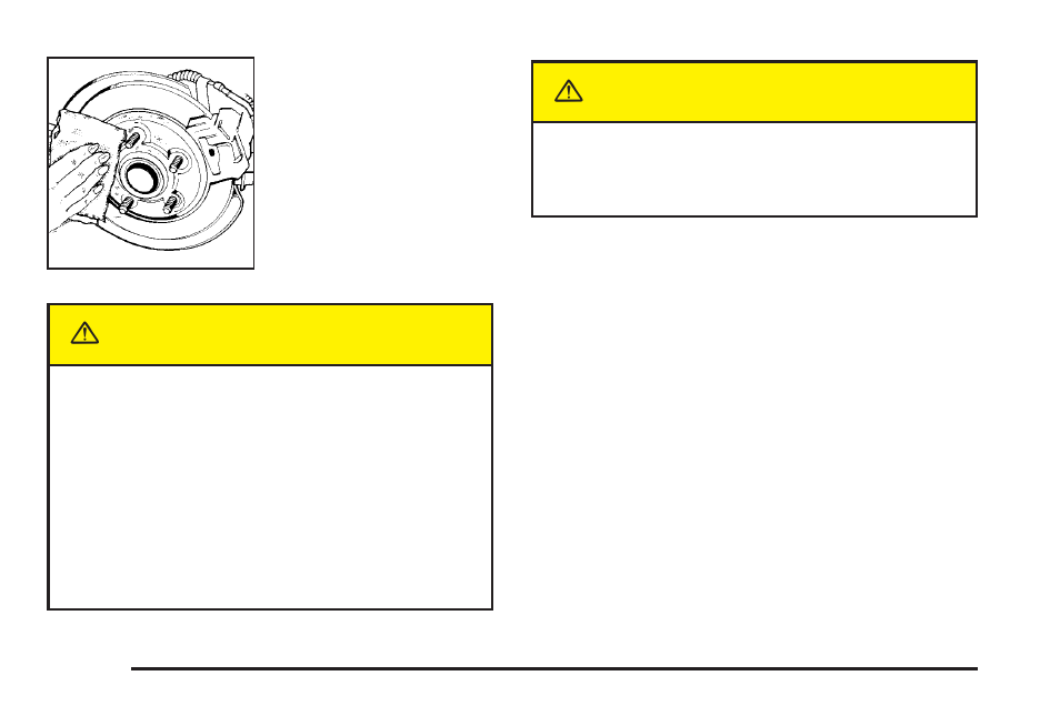 Caution | Cadillac 2004 SRX User Manual | Page 396 / 468