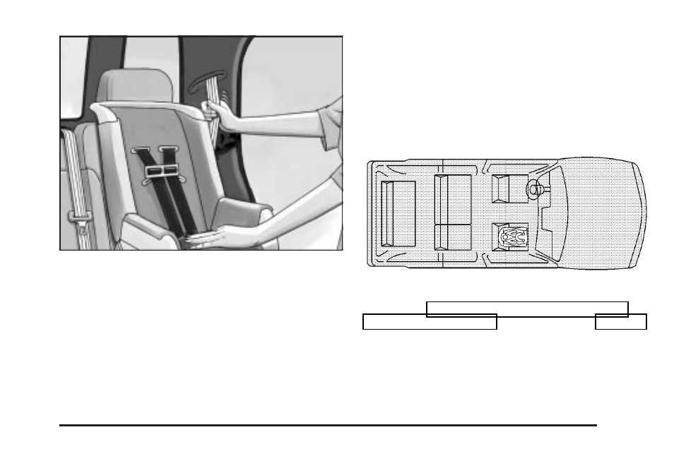 Securing a child restraint in the right, Front seat position -47 | Cadillac 2004 SRX User Manual | Page 53 / 468