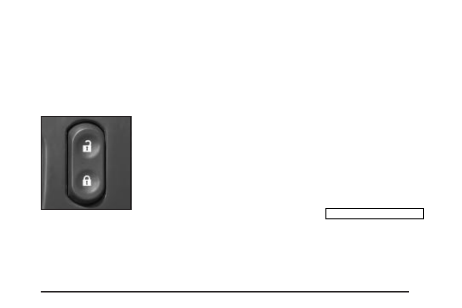Central door unlocking system, Power door locks, Delayed locking | Cadillac 2004 SRX User Manual | Page 77 / 468