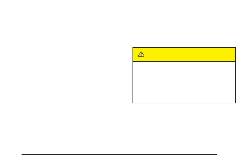 Caution | Cadillac 2004 SRX User Manual | Page 83 / 468