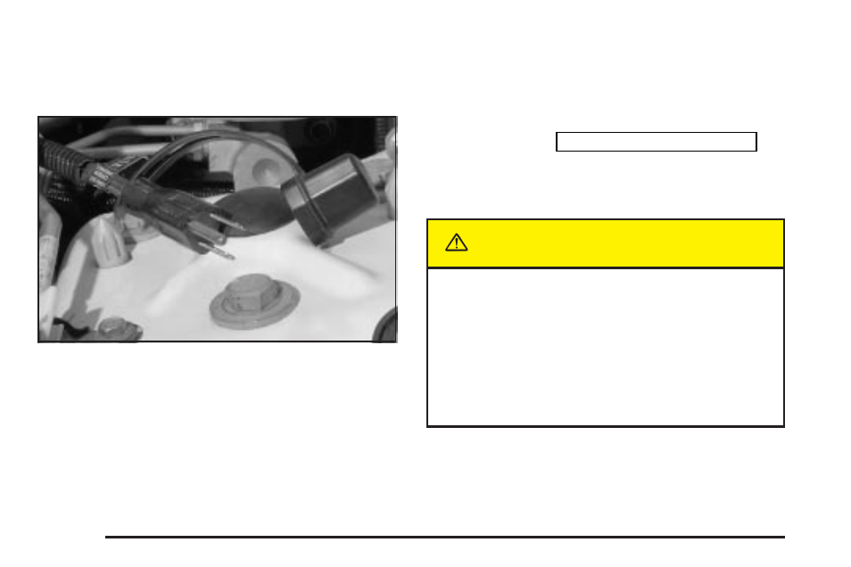 Engine coolant heater, Engine coolant heater -24, Caution | Cadillac 2004 SRX User Manual | Page 92 / 468