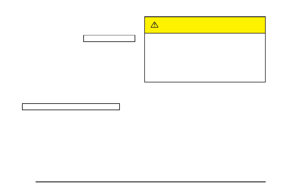 Caution | Cadillac 2004 SRX User Manual | Page 94 / 468