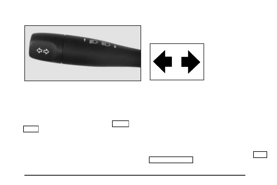Turn signal/multifunction lever, Turn signal/multifunction lever -9, Turn | Signal/multifunction lever, Turn and lane-change signals | Cadillac 2004 Seville User Manual | Page 121 / 410