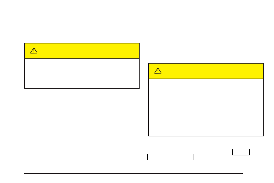 Caution | Cadillac 2004 Seville User Manual | Page 125 / 410