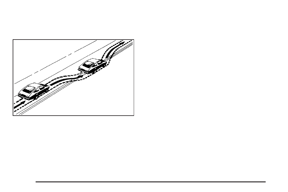 Off-road recovery, Passing, Off-road recovery -12 passing -12 | Cadillac 2004 Seville User Manual | Page 228 / 410