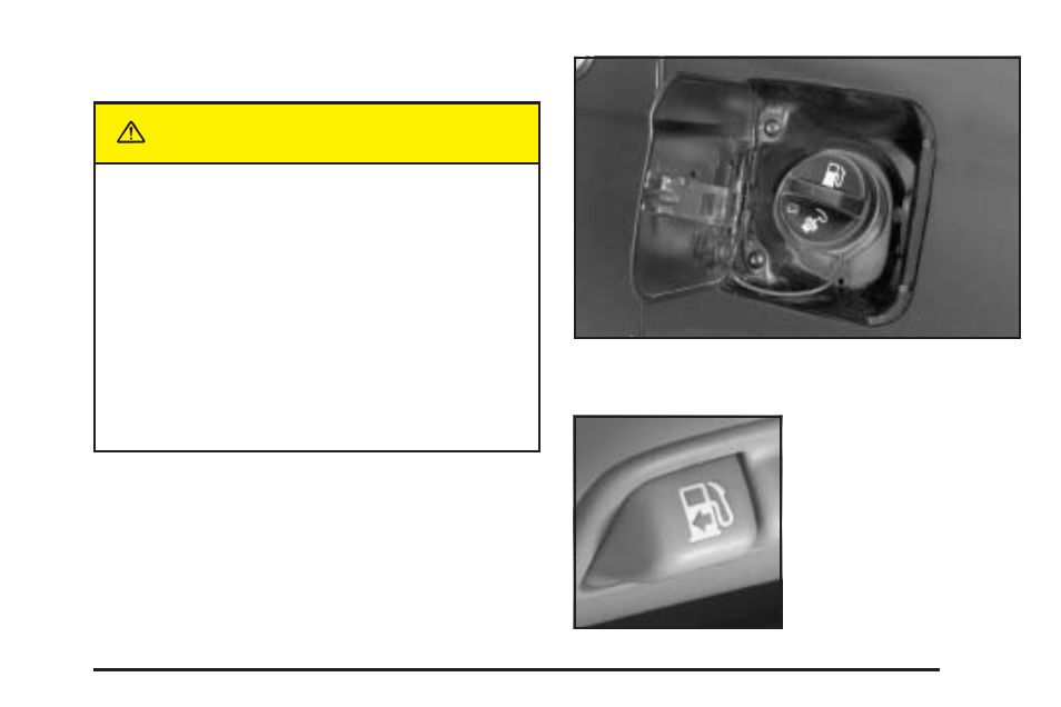 Filling your tank, Filling your tank -7, Caution | Cadillac 2004 Seville User Manual | Page 267 / 410