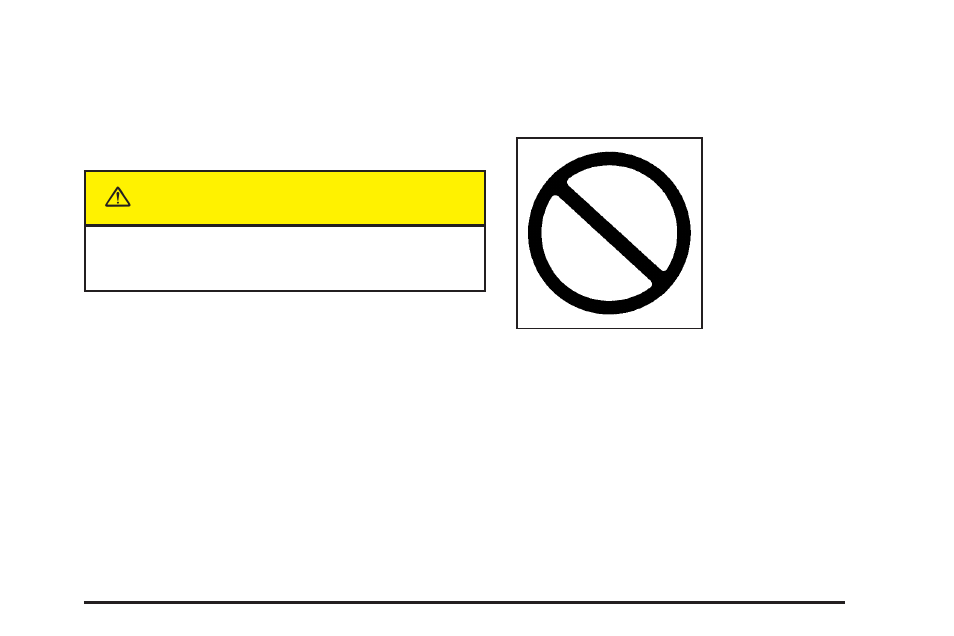 Caution, Safety warnings and symbols | Cadillac 2004 Seville User Manual | Page 3 / 410