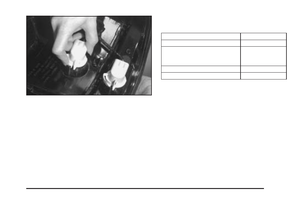 Replacement bulbs, Replacement bulbs -59 | Cadillac 2004 Seville User Manual | Page 319 / 410
