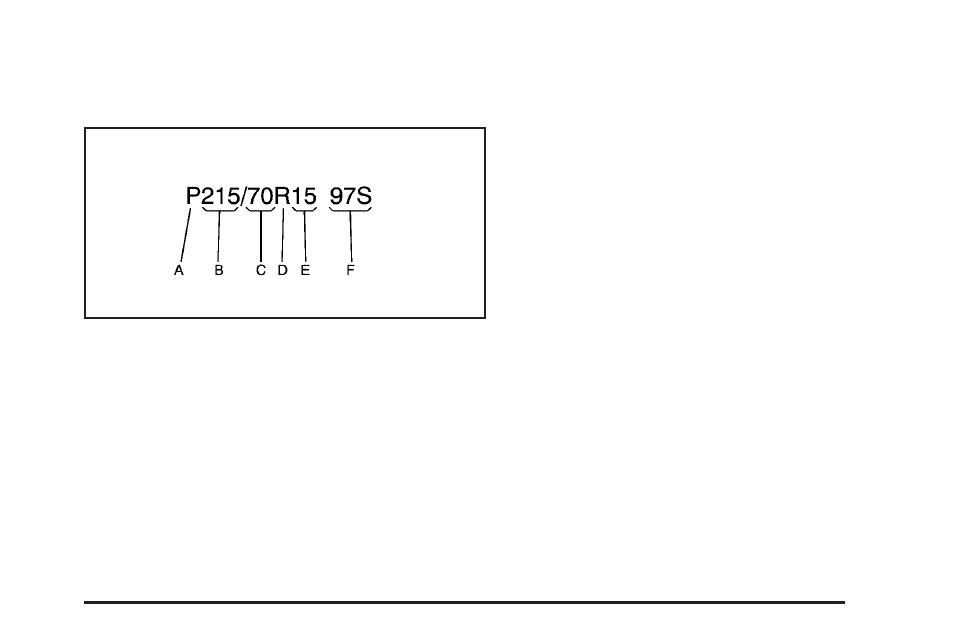 Tire size, Tire terminology and definitions | Cadillac 2004 Seville User Manual | Page 325 / 410