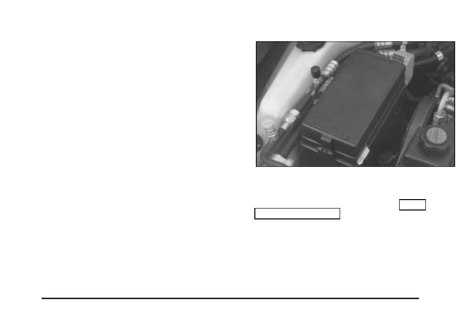 Fuses and circuit breakers, Fuses and circuit breakers -97, Underhood fuse block | Cadillac 2004 Seville User Manual | Page 357 / 410