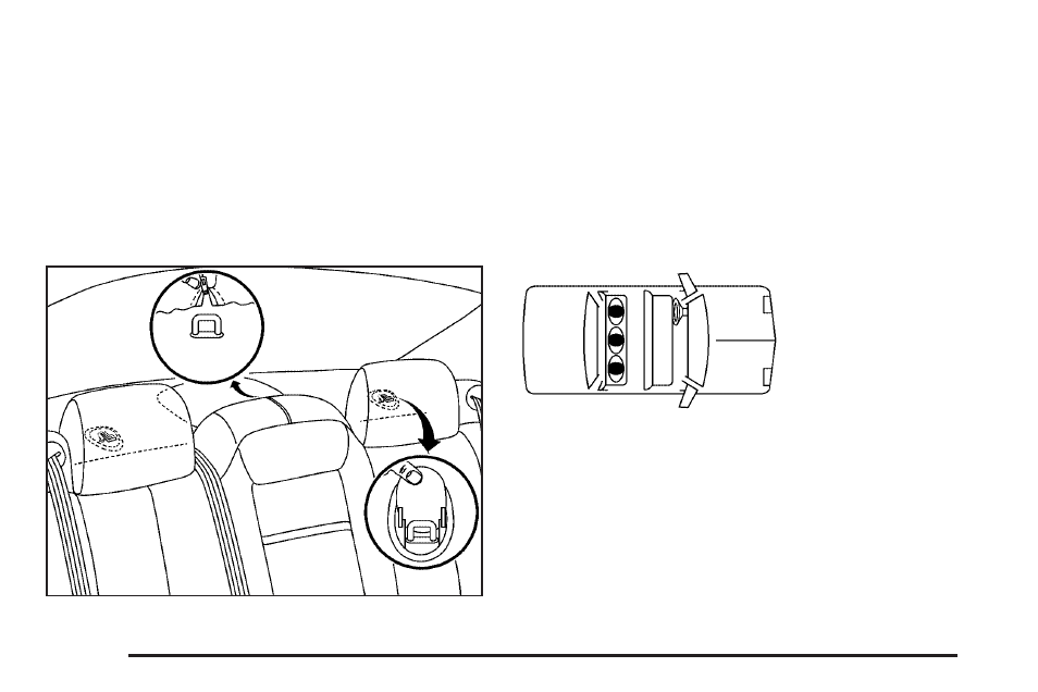 Top strap anchor location, Children (latch system) -34 | Cadillac 2004 Seville User Manual | Page 40 / 410