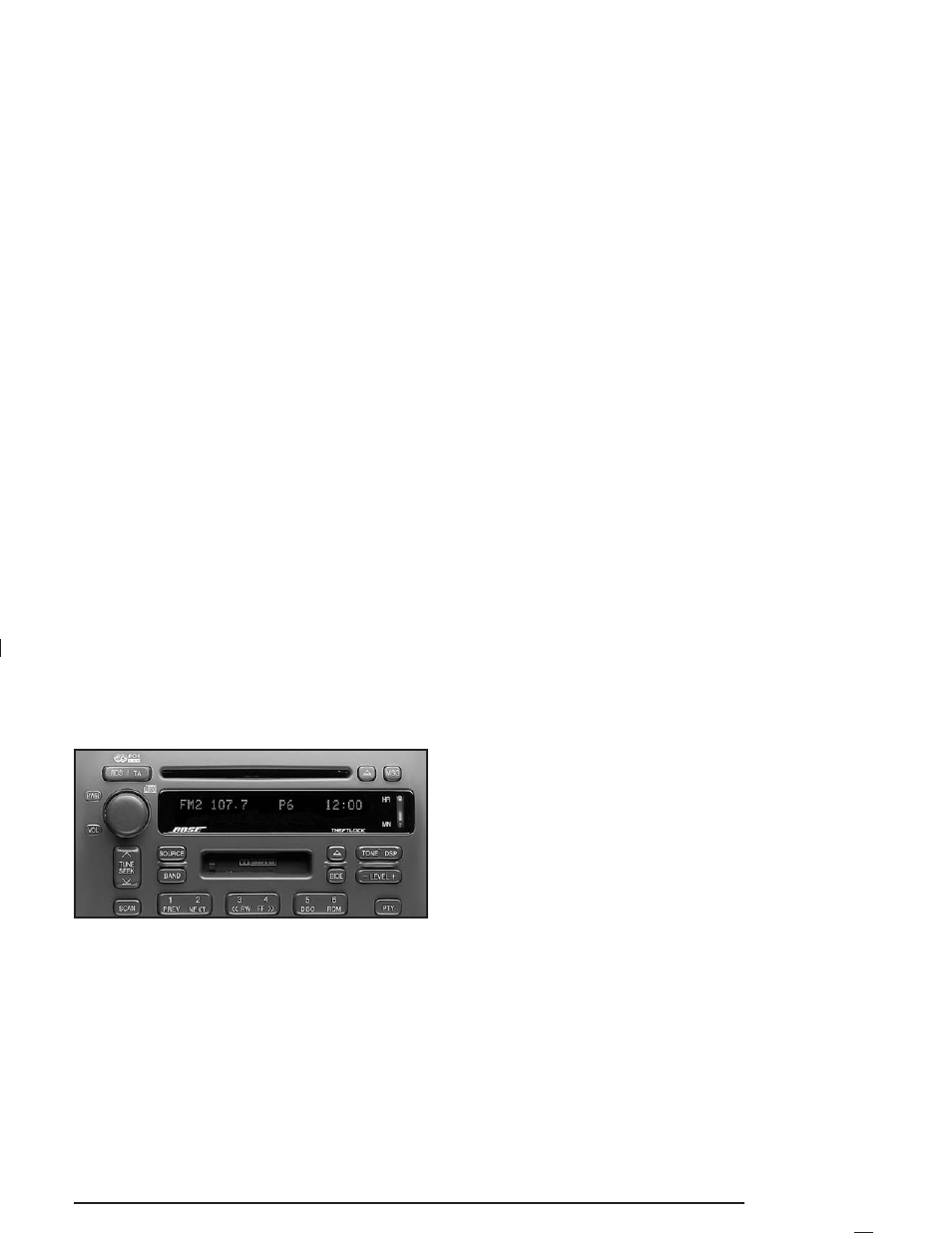 Radio with cassette and cd, Radio with cassette and cd -89 | Cadillac 2004 DeVille User Manual | Page 215 / 432