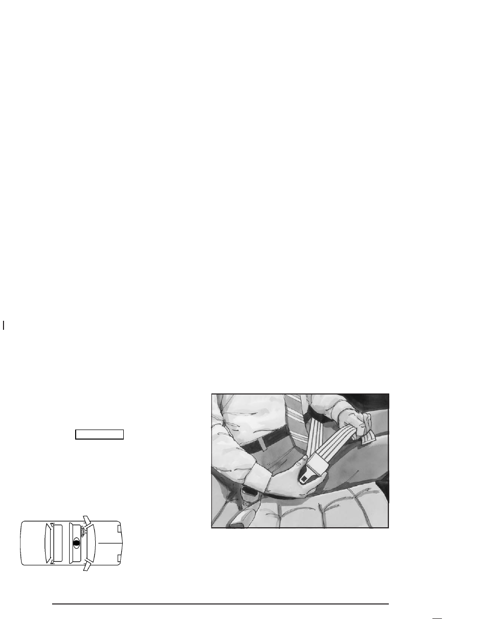 Right front passenger position, Center front passenger position | Cadillac 2004 DeVille User Manual | Page 26 / 432