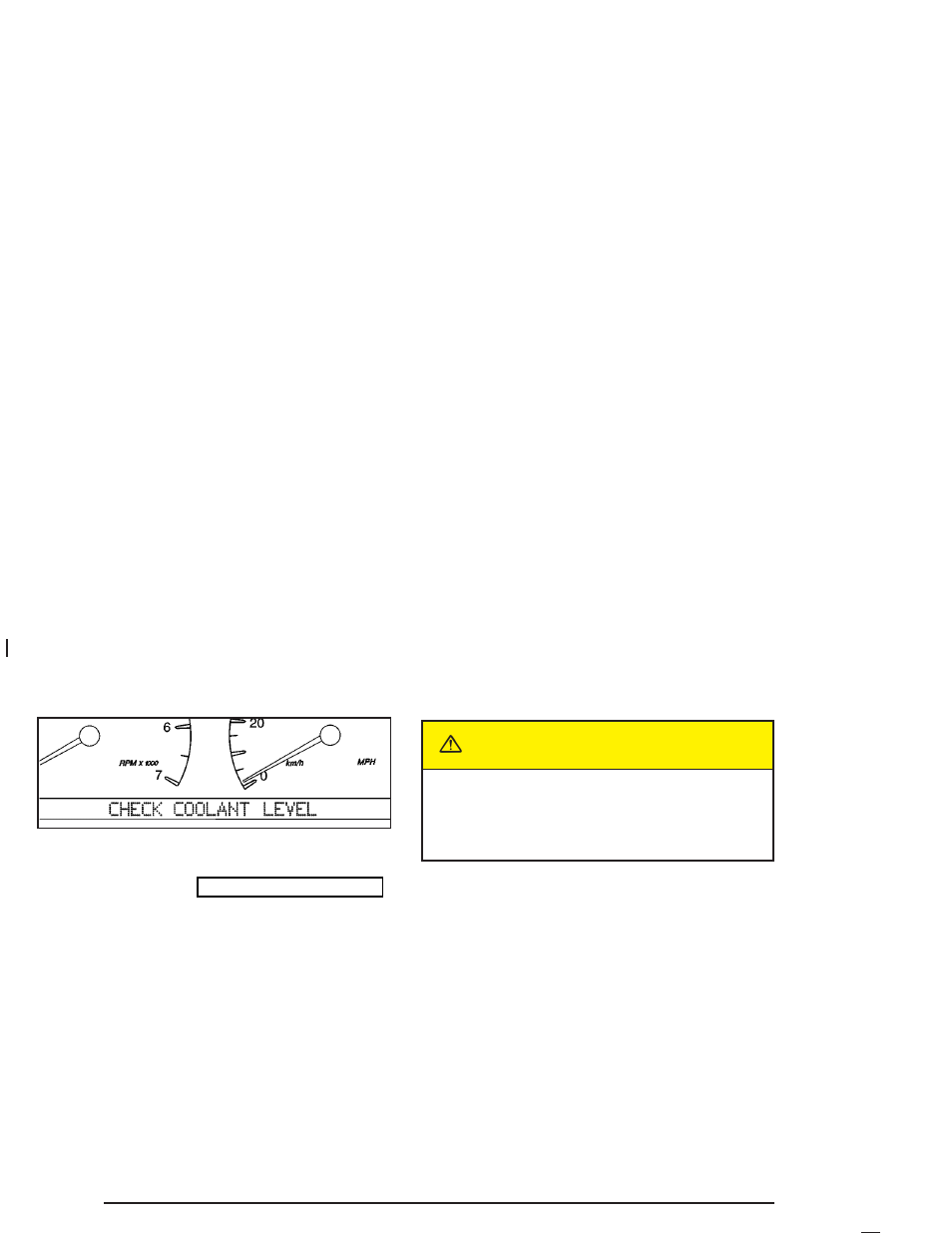 Coolant surge tank pressure cap, Coolant surge tank pressure cap -28, Caution | Cadillac 2004 DeVille User Manual | Page 308 / 432