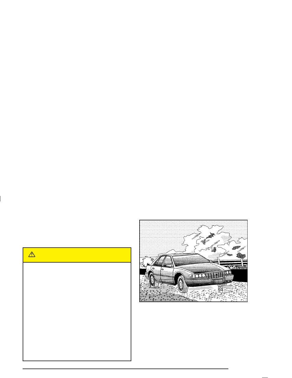 Changing a flat tire, Changing a flat tire -79, Caution | Cadillac 2004 DeVille User Manual | Page 359 / 432