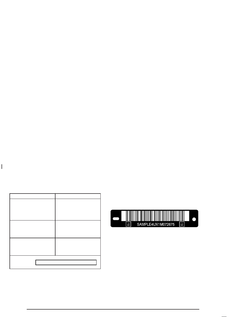 Vehicle identification, Vehicle identification number (vin), Vehicle identification -98 | Vehicle identification number (vin) -98 | Cadillac 2004 DeVille User Manual | Page 378 / 432