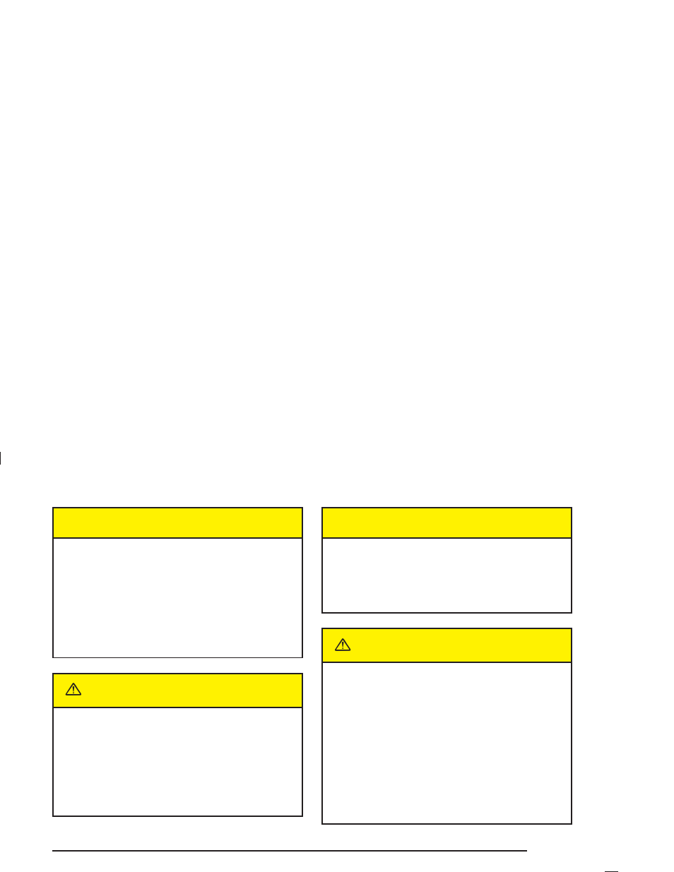 Caution | Cadillac 2004 DeVille User Manual | Page 55 / 432