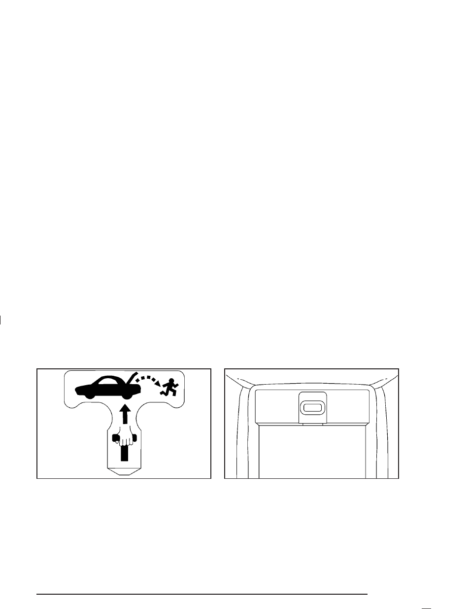 Emergency trunk release handle, Rear seat pass through | Cadillac 2004 DeVille User Manual | Page 79 / 432