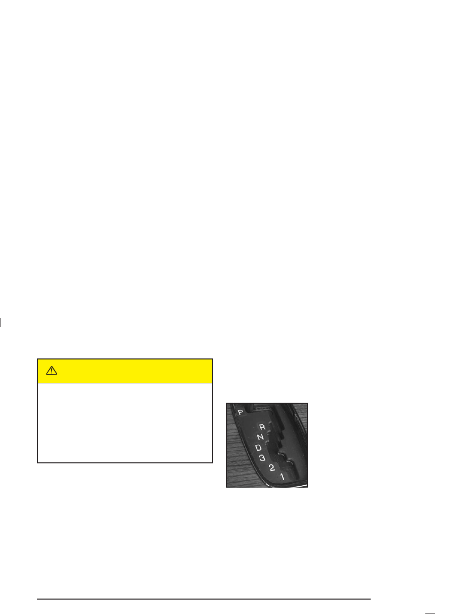 Automatic transaxle operation, Automatic transaxle operation -29, Caution | Cadillac 2004 DeVille User Manual | Page 93 / 432