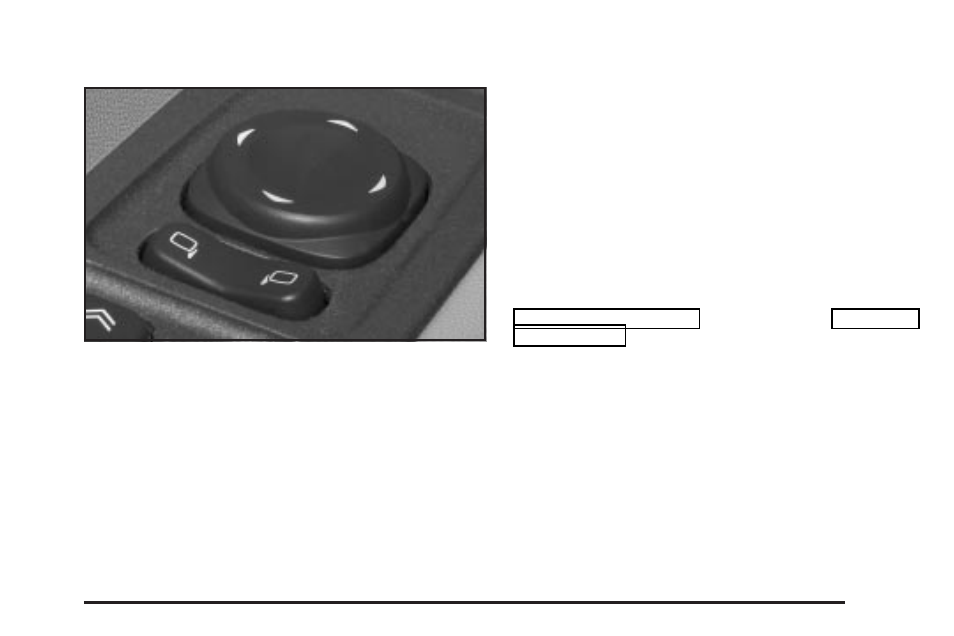 Outside power mirrors, Power mirrors -43 | Cadillac 2004 CTS User Manual | Page 109 / 442
