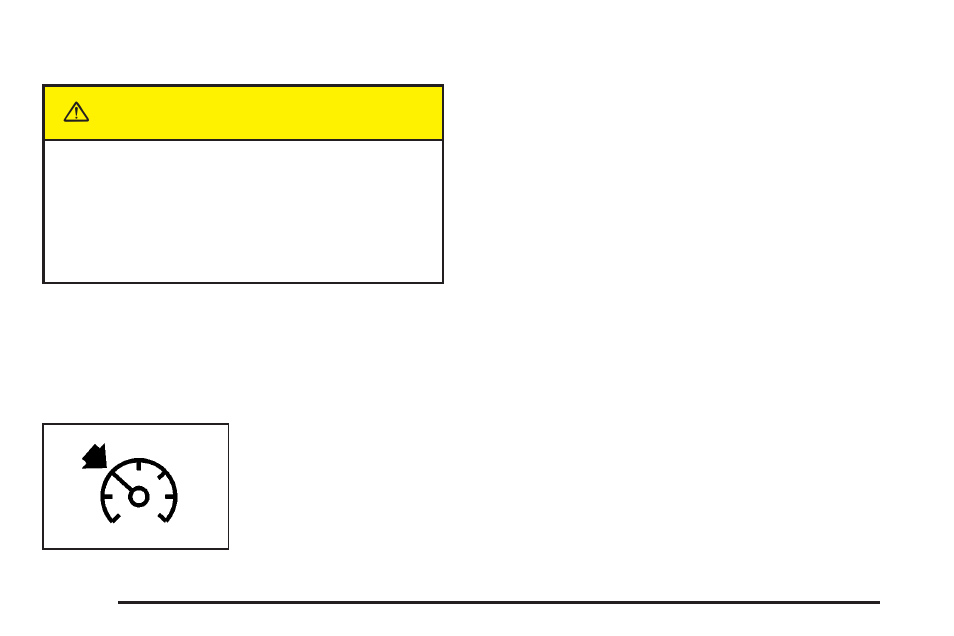 Caution | Cadillac 2004 CTS User Manual | Page 136 / 442