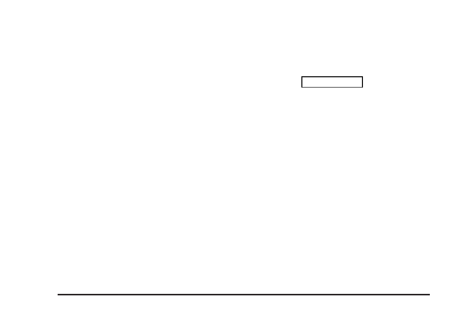 If the light is flashing, If the light is on steady | Cadillac 2004 CTS User Manual | Page 166 / 442
