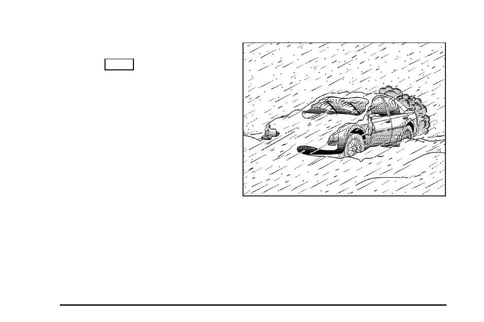 If you are caught in a blizzard | Cadillac 2004 CTS User Manual | Page 270 / 442
